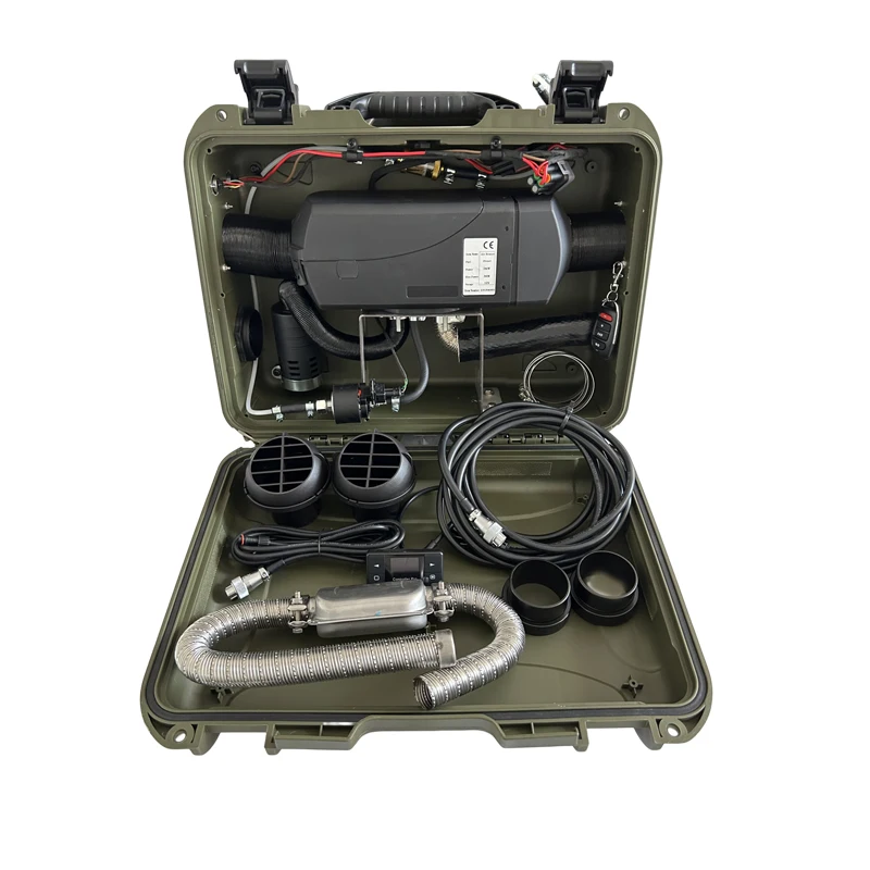 universal air diesel water heater 2kw All in one 12V&24V parking diesel air heater portable tent camping diesel heater