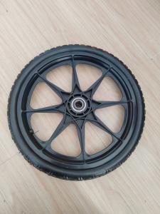 Quality Flat Free Tires PU Foam Wheel 16 Inch Solid Wheelbarrow Wheel Polyurethane wholesale