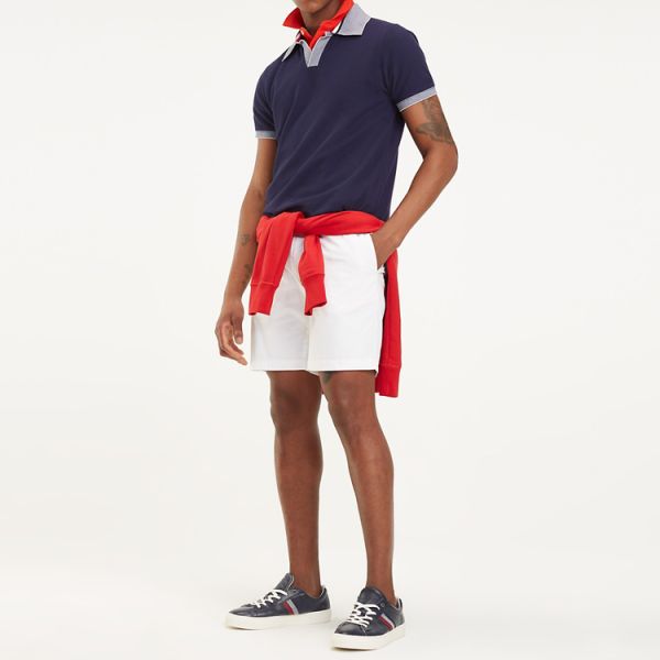 100% Cotton Golf T Shirt Polo Style Short Sleeve Slim Fit Custom Logo