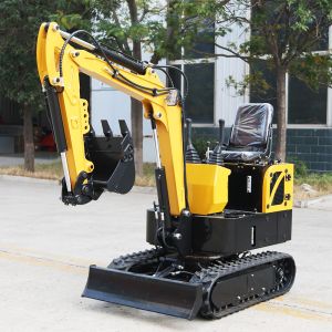 China Excavator Machine electric Hydraulic Small Micro Crawler Bagger Digger Mini Excavators on sale
