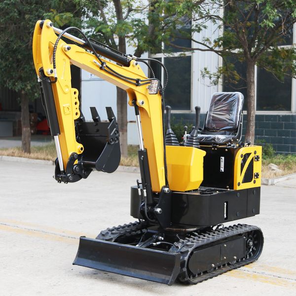 Electric Excavator Mini ZM10 Earth-Moving Machinery Small Household Excavators Wirh Spare Parts