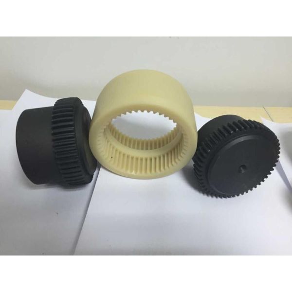 Nylon Curved Tooth Gear Coupling / Bowex M65 Coupling, gear coupling