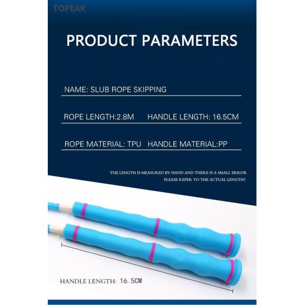 8 Foot Custom Jump Rope Beaded Adjustable Physical Education Gym Glass