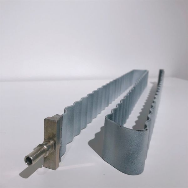 Customized Aluminium Snake Cooling Radiator For Lithium Ion Battery