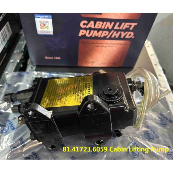 81.41723.6059 Cabin Lifting Pump Shacman Truck Parts