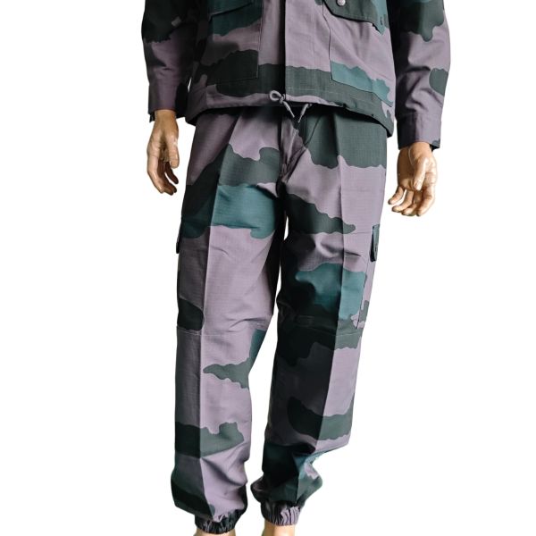 Breathable and Abrasion Resistant French Military Uniform Set in Stealth Purple F1 Combat System for Comfort and Protection