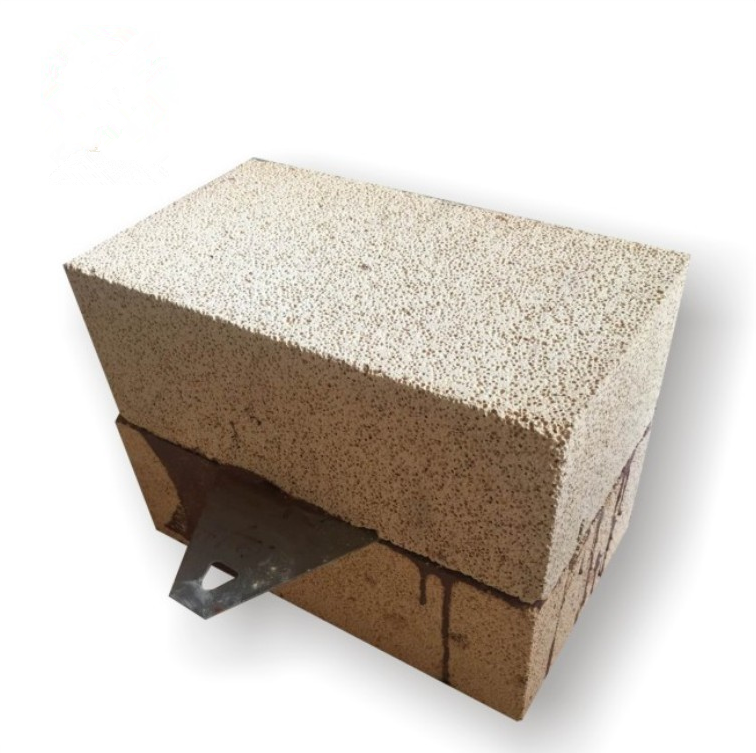 CaO Content 1.5% SiO2 Content 43% Mullite Insulating Brick for Red Brick Making Furnace Roof