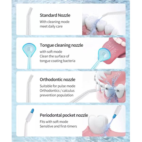 Waterproof Portable Water Flosser Electric Dental Water Flosser