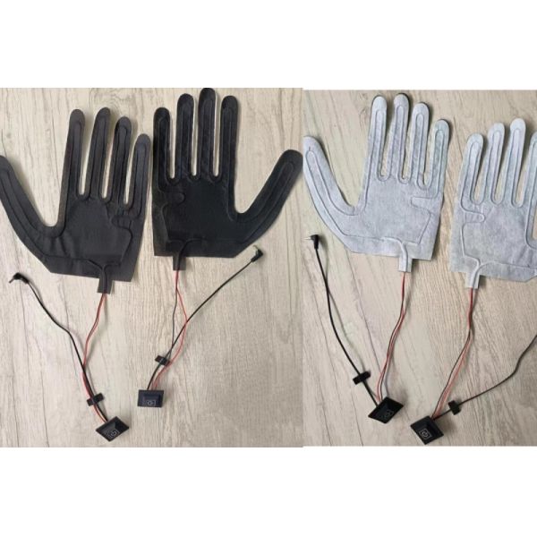 Custom 7.4V Heating Pad for gloves with DC 3.5x1.35mm plug