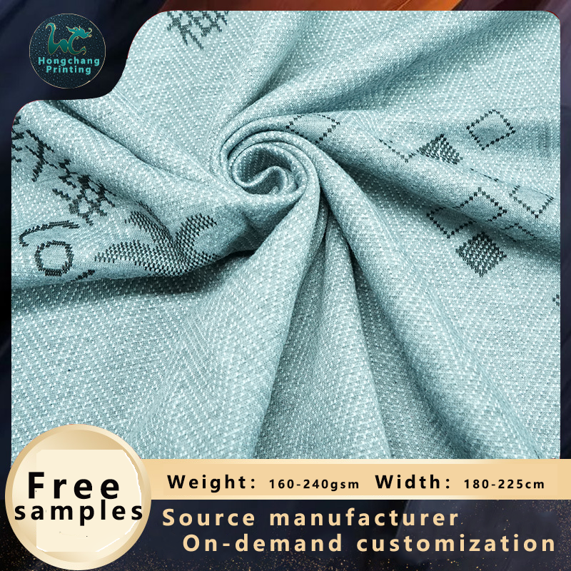 TUV Certified Bamboo Charcoal Knitted Mattress Fabric 220g Customized