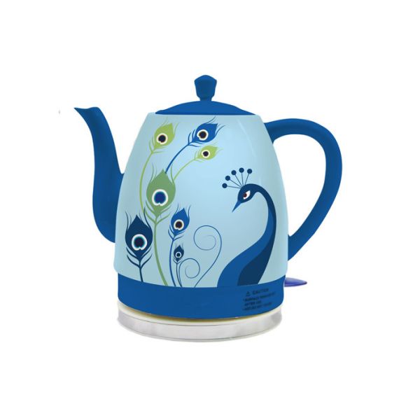 1.0L Small Size Ceramic Electric Water Kettle Porcelain Body Electric Water Jug