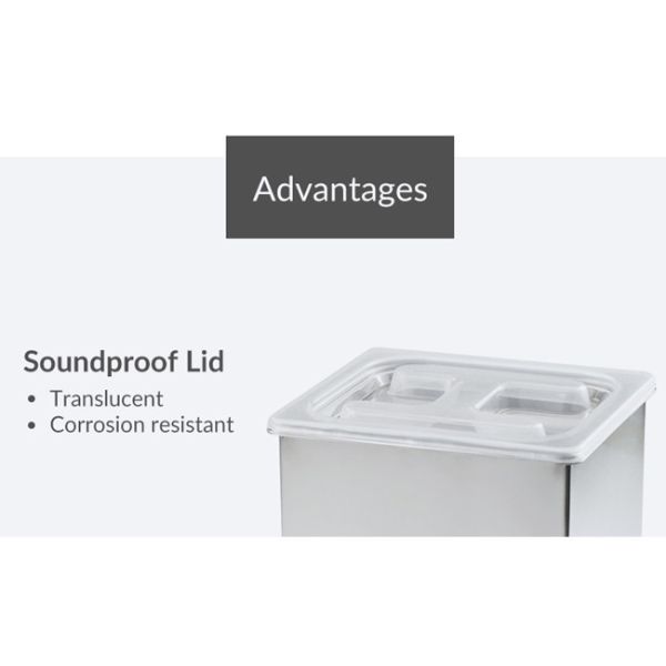 3D Parts Shaver Home Ultrasonic Cleaner Benchtop Type 18 Months Warranty