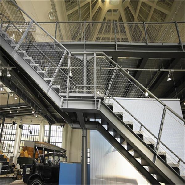 Polished Stainless Steel Cable Mesh with Durable 7x7 Wire Rope