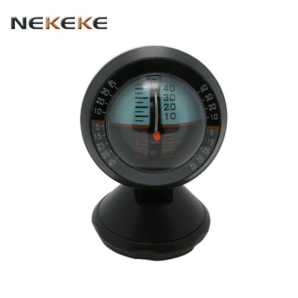 Multifunction Black Marine Compass Adjusting Ball Style Car Level Measure Tool
