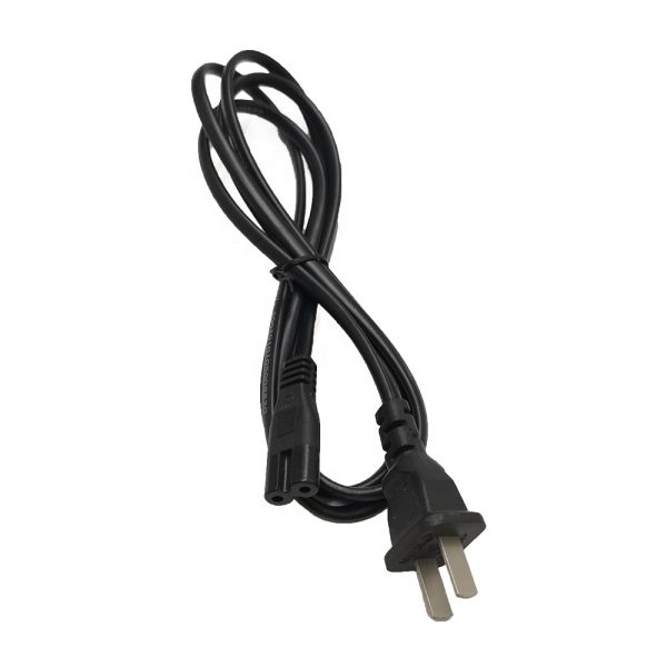 2 Pin Brazil Plug Inmetro Power Cord For Consumer Electronics