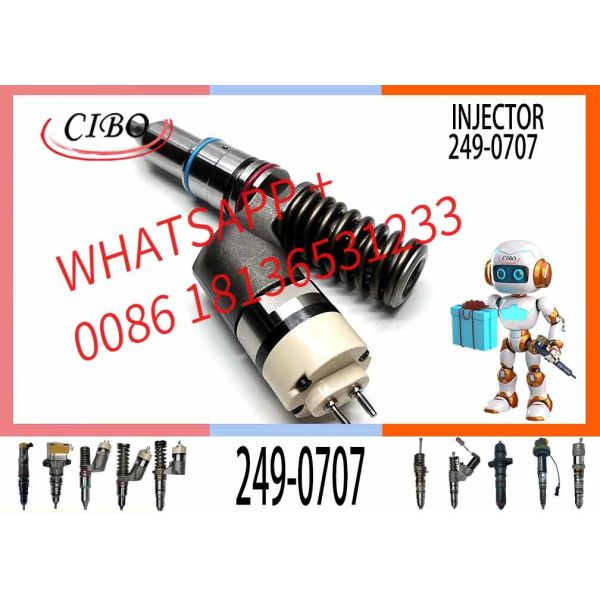 C11 C13 Fuel Injector 249-0713 249-0705 249-0707 for excavator backhoe compactor