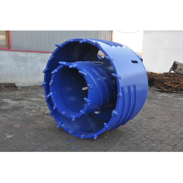 Rock Drilling Double Shell Core Barrels Dia 1000mm 17 Teeth