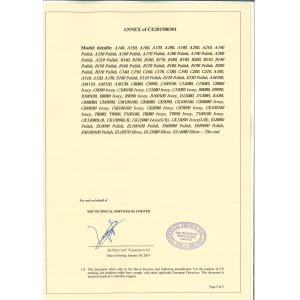 Hangzhou Aidele Sanitary Ware Co., Ltd. Certifications