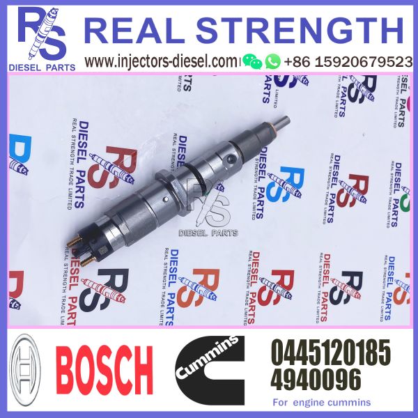 Hight Quality with Good Price OEM Truck Diesel Engine Common Rail Fuel Injectors 6PCS 4940095 4940096 0445120050 0445120