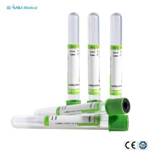 China Green Cap Glass Blood Collection Tube on sale