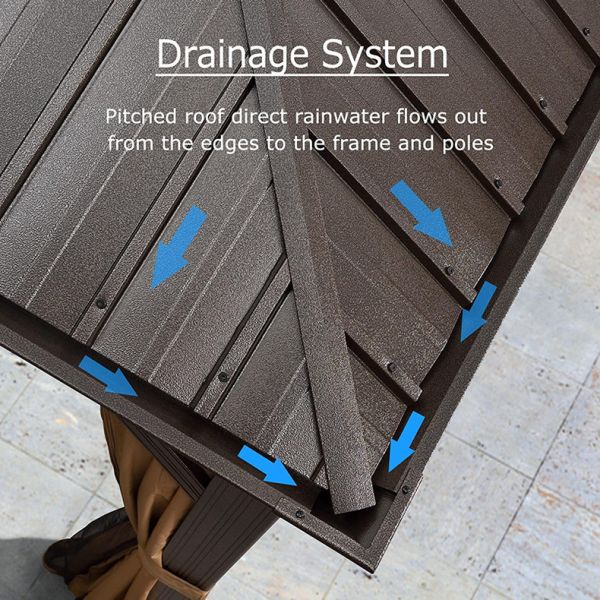 Outdoor Hardtop Gazebo Gazebo Canopy Outdoor Aluminum Gazebo