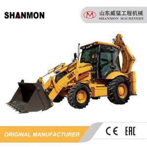 Quality 388T Backhoe Loader With Muti Purpose Bucket And Variable Attachments wholesale