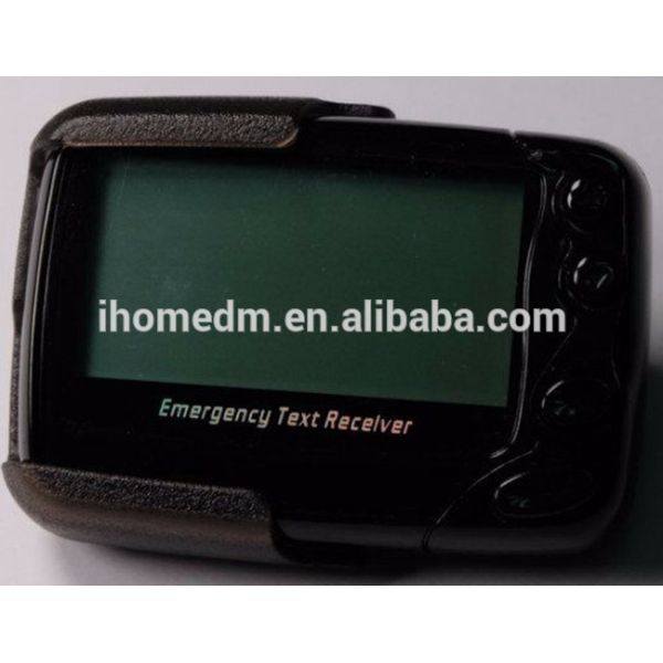 ihomepager wireless remote control emergency alarm beeper pager vibration and message