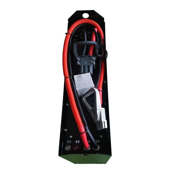 Black Propane Electric Forklift Lithium Ion Battery Pack 25.6V 173AH