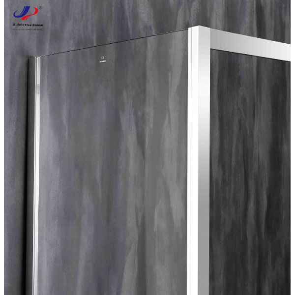6mm Tempered Safety Glass In Chromed Aluminium Frame Glass Shower Enclosures