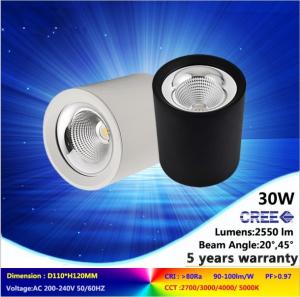 Quality 4000K 30W good design COB LED downlight NEW ceiling mounted lamps for commercial light wholesale