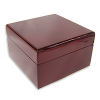 Rosewood Large Jewelry Wooden Box Bracelet Necklace Packaging Handmade Featuring