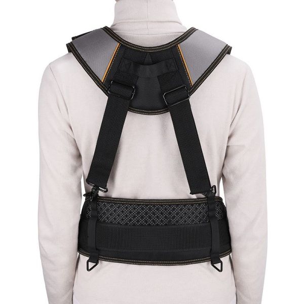 Quick Release Dual Straps Padded Pressure Relief Shoulder Straps Tool Bag