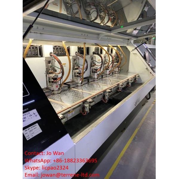 2nd Hand HANS 6 Spindle PCB Drilling Machine 2