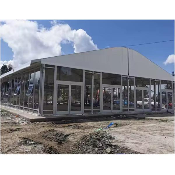 500 People Movable Arch Roof Catering Big Arcum Tent Building Hall For Outdoor Banquet Event