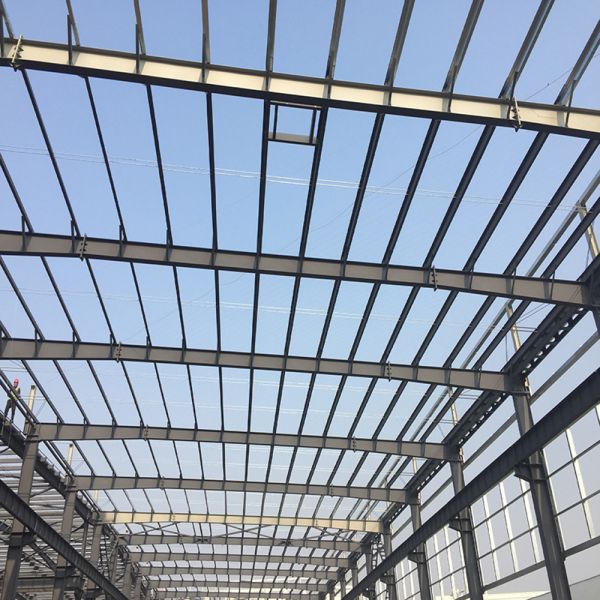 Q355 Q235 Steel Aircraft Hangar with Aluminum Alloy Window 50-70 Years Life