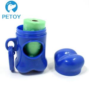 Quality Easy Clean Degradable Dog Poop Bags / Eco Friendly Dog Waste Bags Custom Printed wholesale