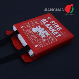 Quality BSI Kitemark Double Silicone Coated Fiberglass Anti Fire Blanket CS06 With BS EN1869 2019 Approved wholesale