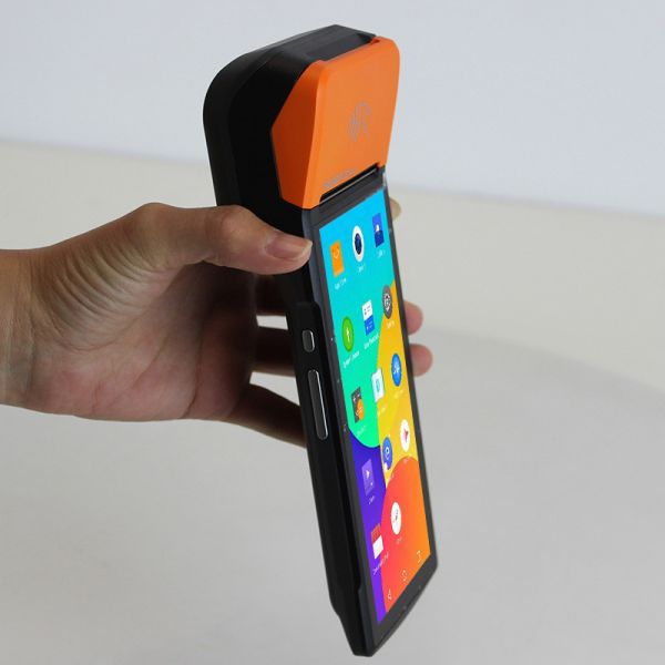 Wifi System Screen 1D Scanner Pos Handheld Printer