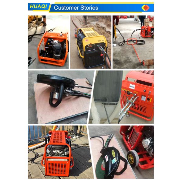 Hydraulic Earth Auger 35HP Hydraulic Power Station with 17.2 L Hydraulic Tank Capacity