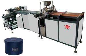 Quality Round Box Wrapping Semi Automatic Rigid Box Making Machine wholesale