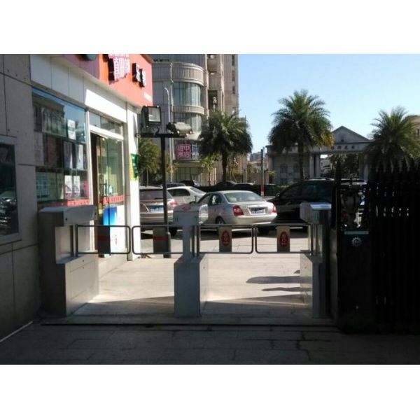 half height tripod turnstile pedestrian access control gates automatic systems turnstile 2