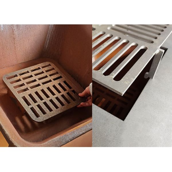 Outdoor Simple Custom Design Metal Heating Fire Pit Corten Steel BBQ Grill