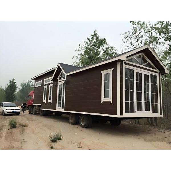 Chinese Style Prefabricated Tiny House Sturdy Easy To Move 26~75 Square Meters