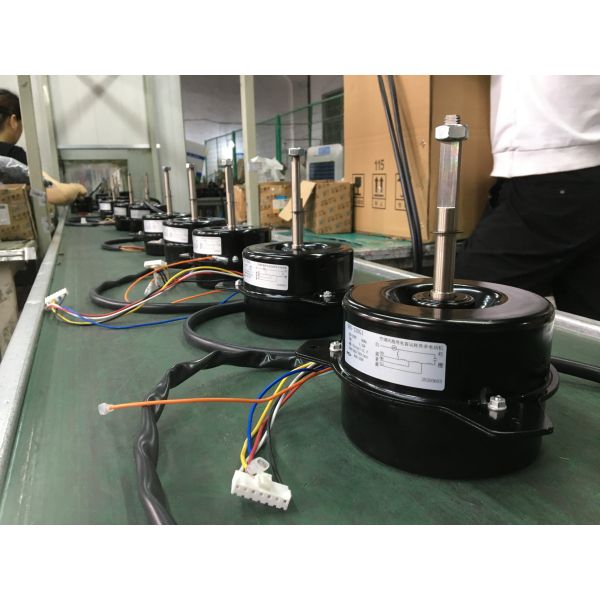 4 Poles NSK Ball Bearing Air Conditioner Single-Phase Outdoor Fan Motor / HVAC Fan Motor