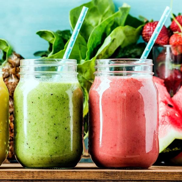 196.8mm 7.75 Inches Fat Light Blue And White Striped Paper Straws