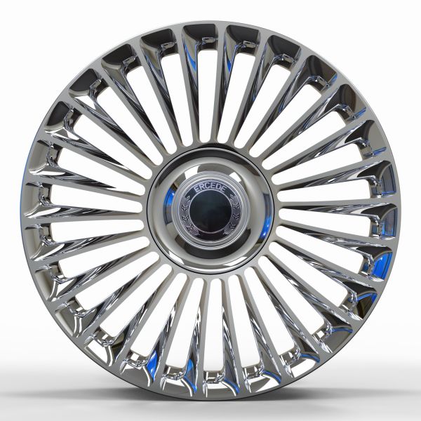 hyper silver polished chrome forged alloy wheels rims for X5 X6 RS5 RS6 M5 M6