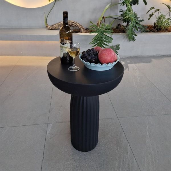 GRC Concrete Table Sets Modern Cement Dining Table Set Customized