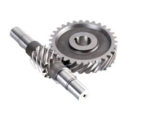 Quality Cylindrical Metal Worm Gear Shaft High Torque With Machining wholesale