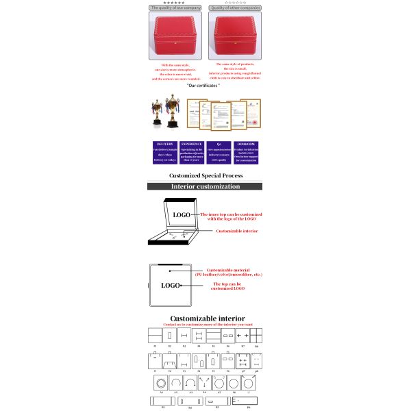 Captivating Octagonal Hard Paper Watch Case Box With Gold Button Ornament