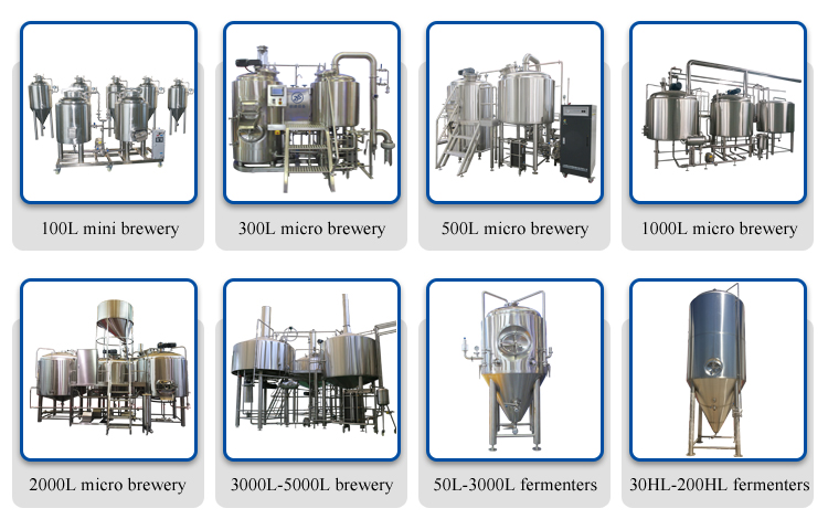 100L Small Microbrewery Beer Brewing Fermenter SS304 With Glycol Cooling Jacket